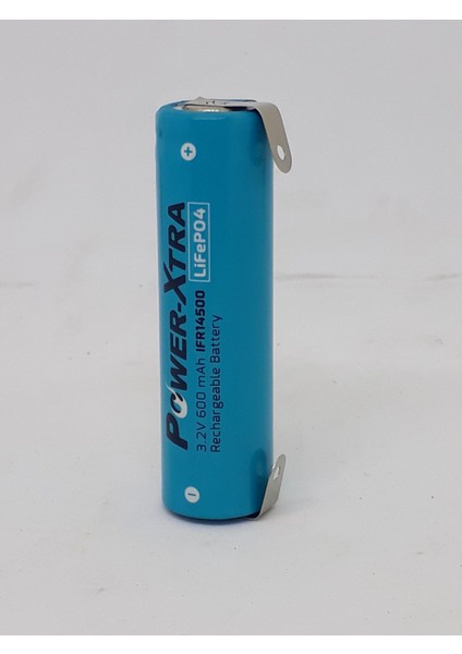 3.2 V 600 Mah IFR14500 Aa LIFEP04 Şarjlı Traş Makinası Pili