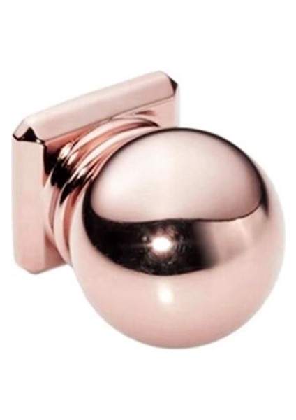 Doğanlar AL-243 Mobilya Kulp Tek Vidalı Düğme Süper Rose Bronz