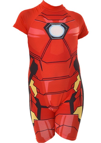 Erkek Çocuk Tulum Mayo Iron-Man