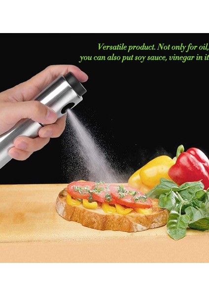 Paslanmaz Çelik Gövdeli Spray Yağlık - Püskürtücü fiyatları