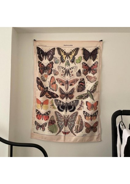 Butterfly Family Duvar Örtüsü - Wall Tapestry I 70 x 100 cm