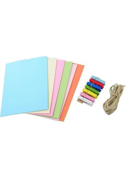 Fotoğraf Albümü Ipli Mandallı Fotoğraf Albümü 7 Adet fiyatları