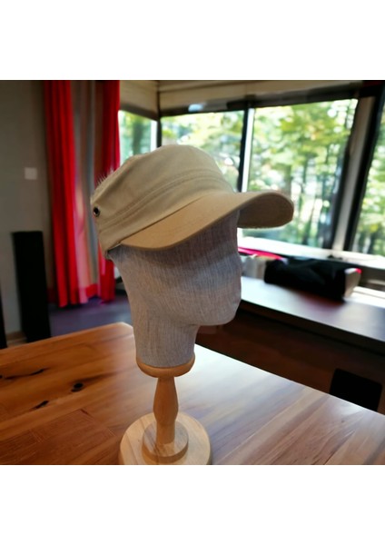 Kastro Şapka Koyu Bej Rengi Ayarlanabilir Yazlık Ürün