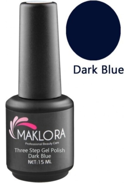 Three Step Gel Polish Kalıcı Oje 15 ml | Dark Blue