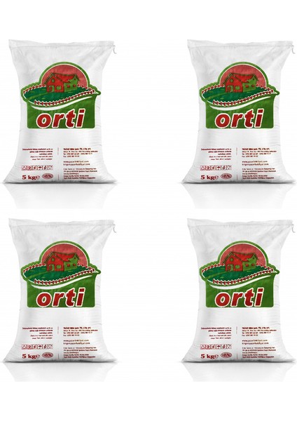 Orti Dermason Fasulye 5 Kg. x 4 Paket