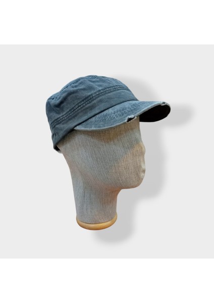 Eskitme Kastro Şapka Ayarlanabilir Füme Renk