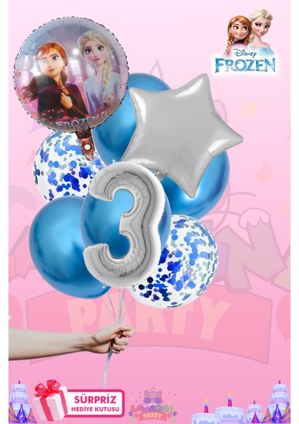 Elsa Frozen Baskılı Lüx Folyo Seti