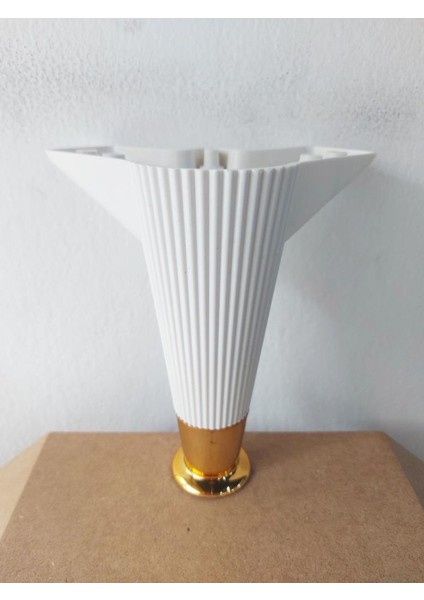 Mobilya Ayağı Çizgili Model 15 cm Altın fiyatları