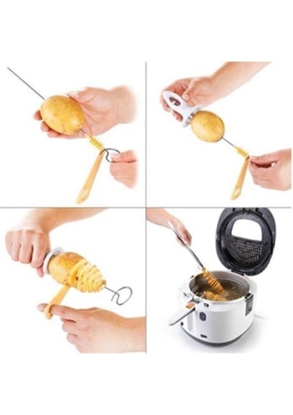 Pratik Spiral Patates Dilimleyici, Çubukta Patates Cips Yapma fiyatları