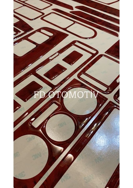 FD Otomotiv Volkswagen Passat B5 , B5.5 / Maun Ahşap Renk Full Set / Torpido Konsol Maun Kaplama modelleri