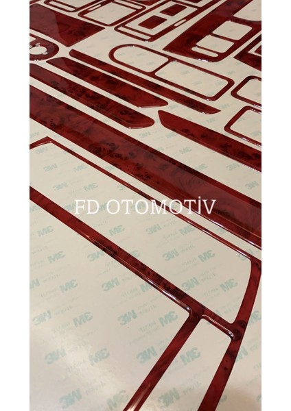 FD Otomotiv Volkswagen Passat B5 , B5.5 / Maun Ahşap Renk Full Set / Torpido Konsol Maun Kaplama fırsatları