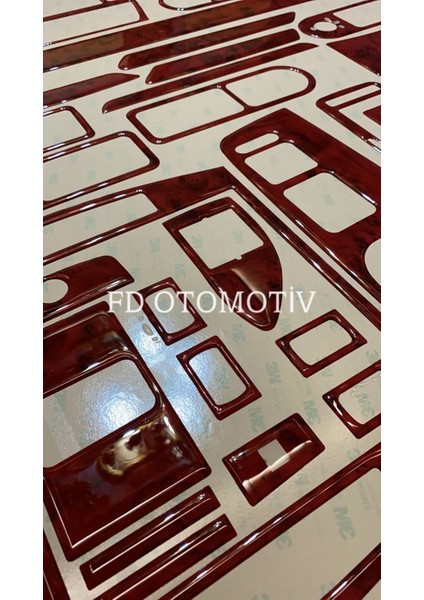 FD Otomotiv Volkswagen Passat B5 , B5.5 / Maun Ahşap Renk Full Set / Torpido Konsol Maun Kaplama indirimleri