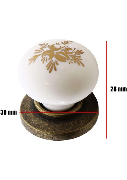 Mobilya Çekmece Dolap Kapak Kulpu Kulbu Antik Sarı Polimer Kulp modelleri