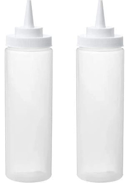 Ikea Grılltıder Sıkma Şişesi, 2'li Paket [plastik/şeffaf]