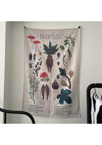 Herbology Duvar Örtüsü - Wall Tapestry I 70 x 100 cm