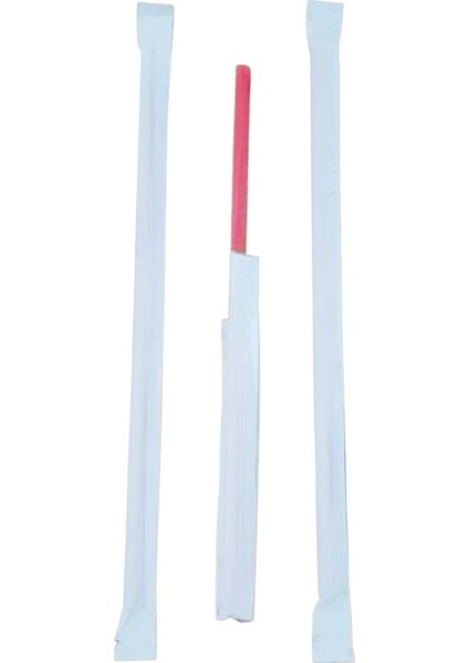 Kağıt Sargılı Körüksüz Pk : 200'lü Pipet 19 cm * 6 mm Burger