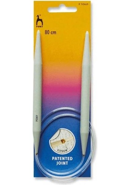 Glydon Bağlantılı 80 cm Alüminyum Misinalı Şiş 3 mm
