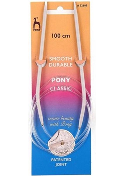 Glydon Bağlantılı 100 cm 3 mm Alüminyum Misinalı Şiş