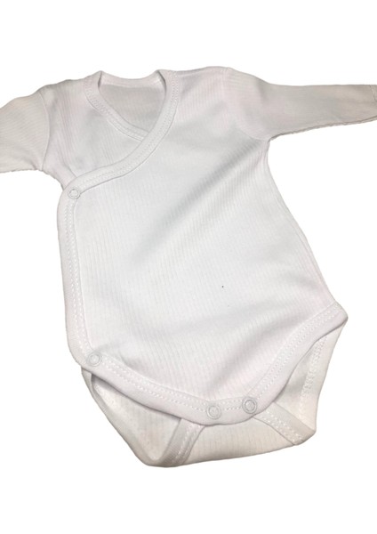 Pamuklu Kruvaze Bebek Alttan Cıtcıtlı Body fiyatları