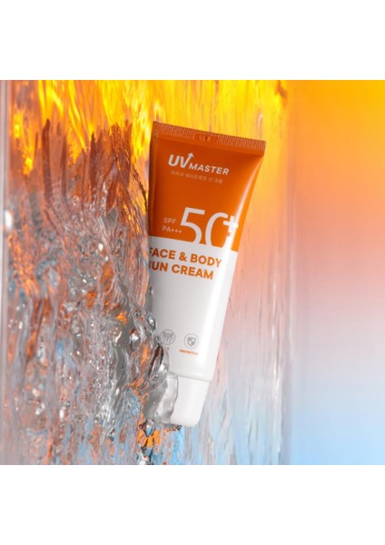 Güneş Kremi Uv Master Yüz ve Vücut Su Geçirmez Spf 50+ Pa+++ 50 ml