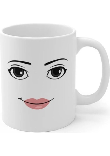 Roblox Woman Face Mug