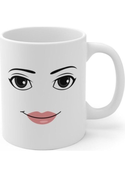 Roblox Woman Face Mug