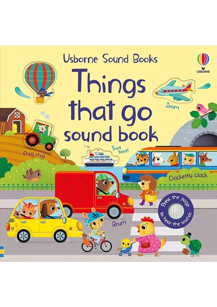 Things That Go Sound Book - Usborne Sound Books - Sam Taplin