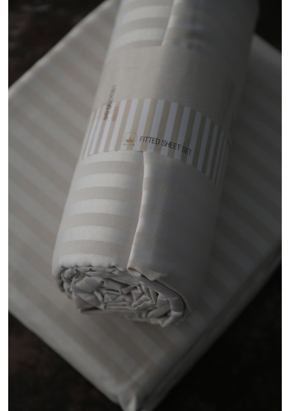 Mami Home Pamuk Saten Lastikli Çarşaf Seti