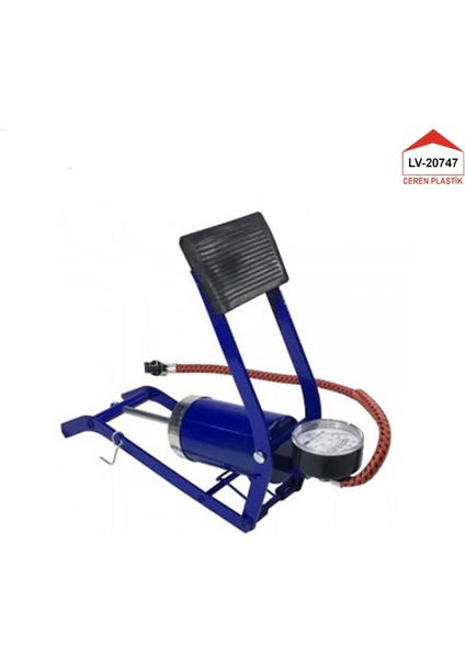 Bisiklet Pompası Barometreli Basmalı