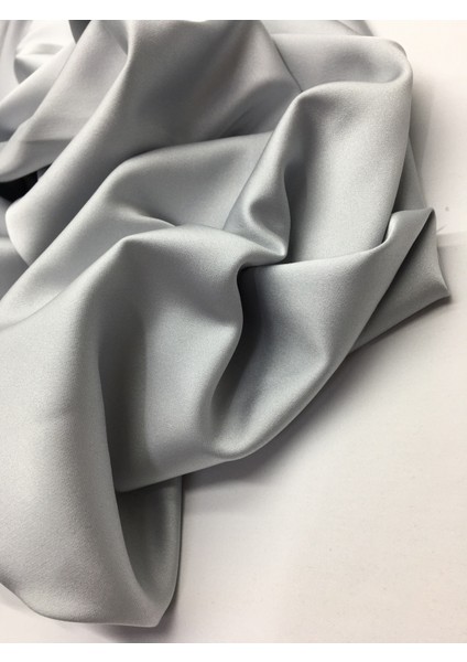 Gümüş Gri Saten Kumaş Dökümlü fiyatları