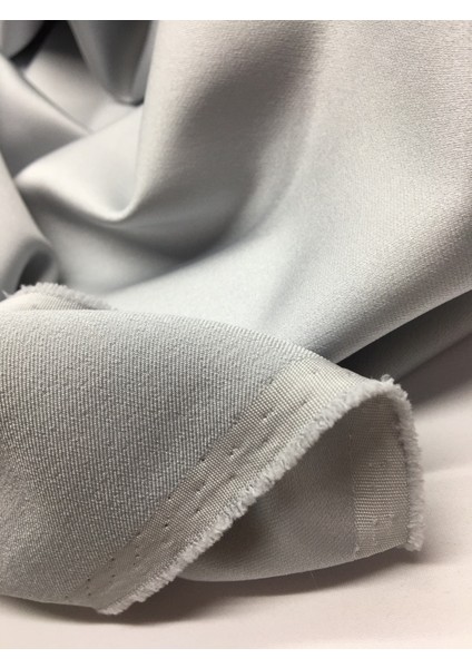 Gümüş Gri Saten Kumaş Dökümlü fırsatları