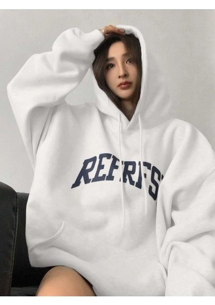Kadın Refrfsh Baskılı Sweatshirt