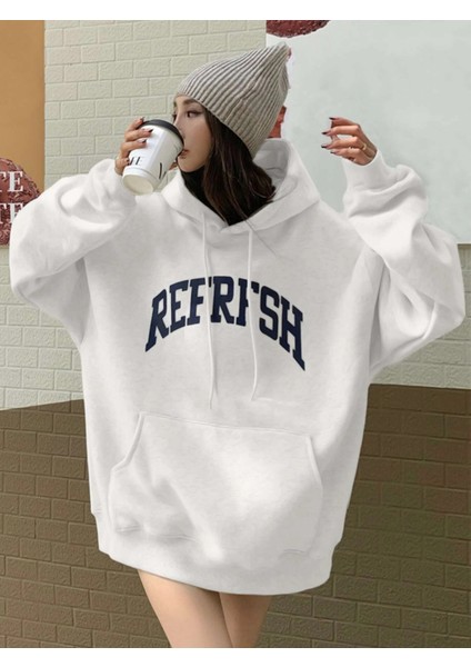 Kadın Refrfsh Baskılı Sweatshirt fırsatları