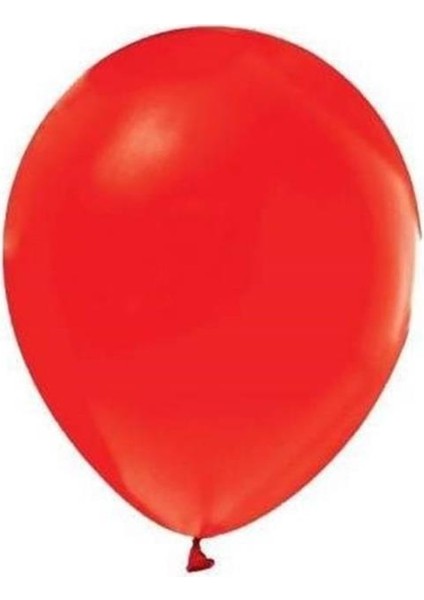 Nedı Balon Metalık Kırmızı 20 Lı