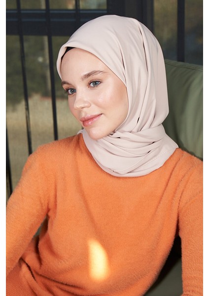 Medine Ipeği Eşarp - Bej modelleri