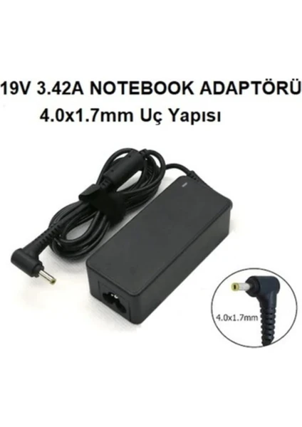 Versatile LPA48AS 19V 3.42A 4.0*1.7 Notebook Adaptör Şarj Aleti