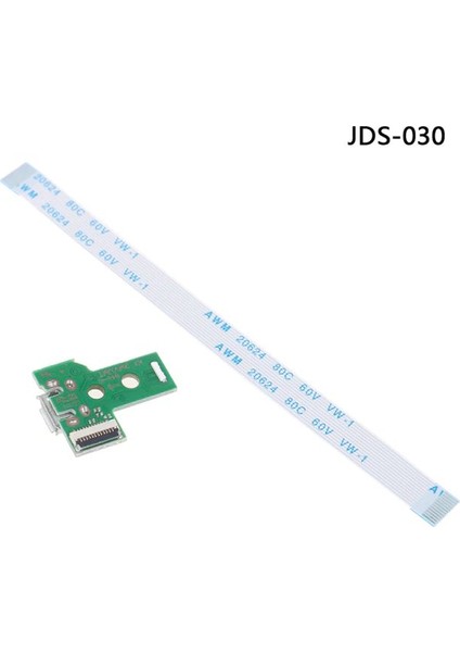 Jds 030 Soket ve 12 Pin Flex Kablo Ps4 Kol Tamir Jdm 030 JDS-030 ve 12PIN USB Şarj Soket Tamiri