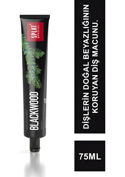 Special Blackwood Kömürlü Vegan Diş Macunu 75 ml - 5 Adet