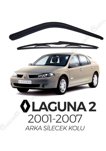 Renault Laguna 2 2001 - 2007 Arka Silecek Kolu ve Silecek Seti