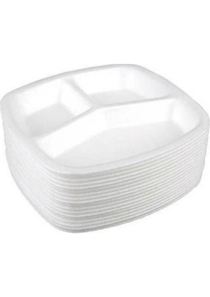 3 Göz Köpük Tabldot 50ADET