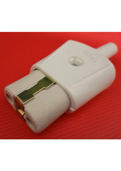 Isınmayan Porselen Başlı Toprak Hatlı Dişi Fiş Davul Fırın Tost Makinesi Katmer Sacı Izgara Ütü Fişi