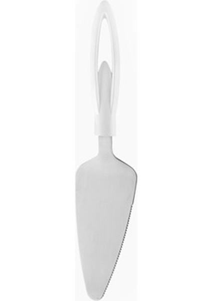Balerin Tasarım Saplı Metal Pasta Spatulası
