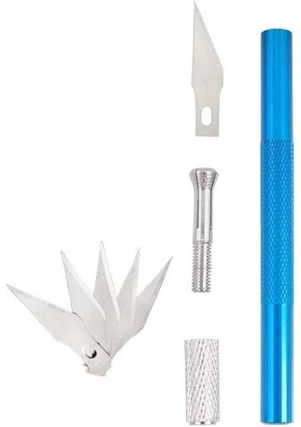 3 Adet Kretuar Bıçağı, Paslanmaz Çelik Hassas Kesim Bıçağı + 5 Ad.yedek Bıçak fırsatları