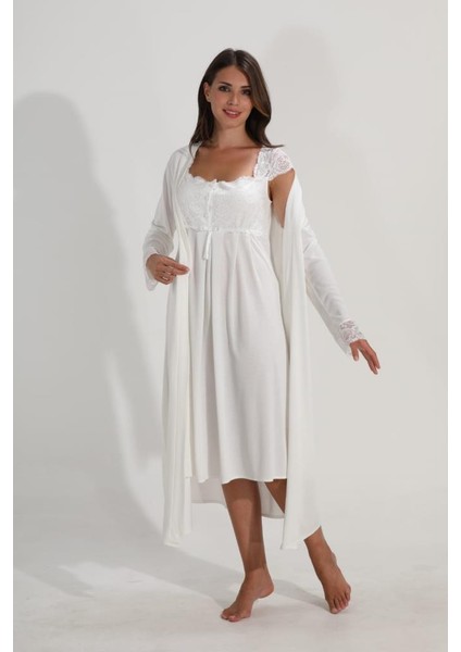 Nehirsel 2092 Hamile Lohusa Gecelik Sabahlık Takımı indirimleri