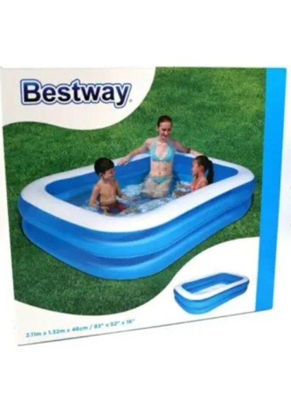 Jumbo Dikdörtgen Havuz 211 x 132 x 46 Cm. 12819 modelleri