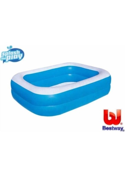 Jumbo Dikdörtgen Havuz 211 x 132 x 46 Cm. 12819 fırsatları