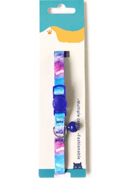 Yeni Trend Güvenlik Ayrılıkçı, Renkli, Küçük Çan Ile Sevimli Kedi Tasmaları