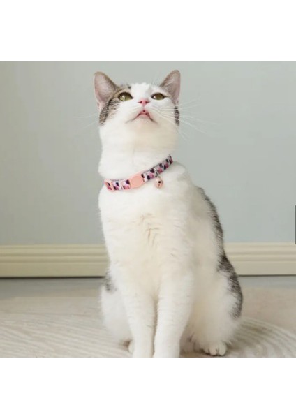 Yeni Trend Güvenlik Ayrılıkçı, Renkli, Küçük Çan Ile Sevimli Kedi Tasmaları fiyatları