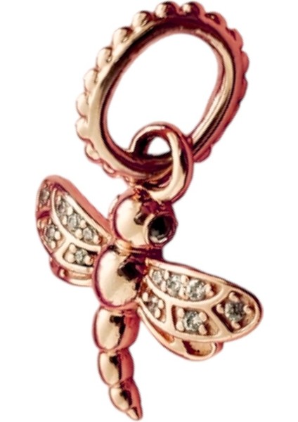 Rose Yusufçuk Charm | 925 Ayar Gümüş fiyatları