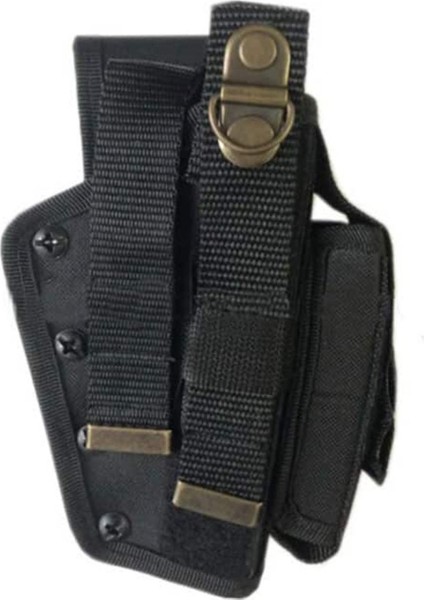Jandarma Asayiş Tabanca Kılıfı Sallama Önü Şarjörlüklü